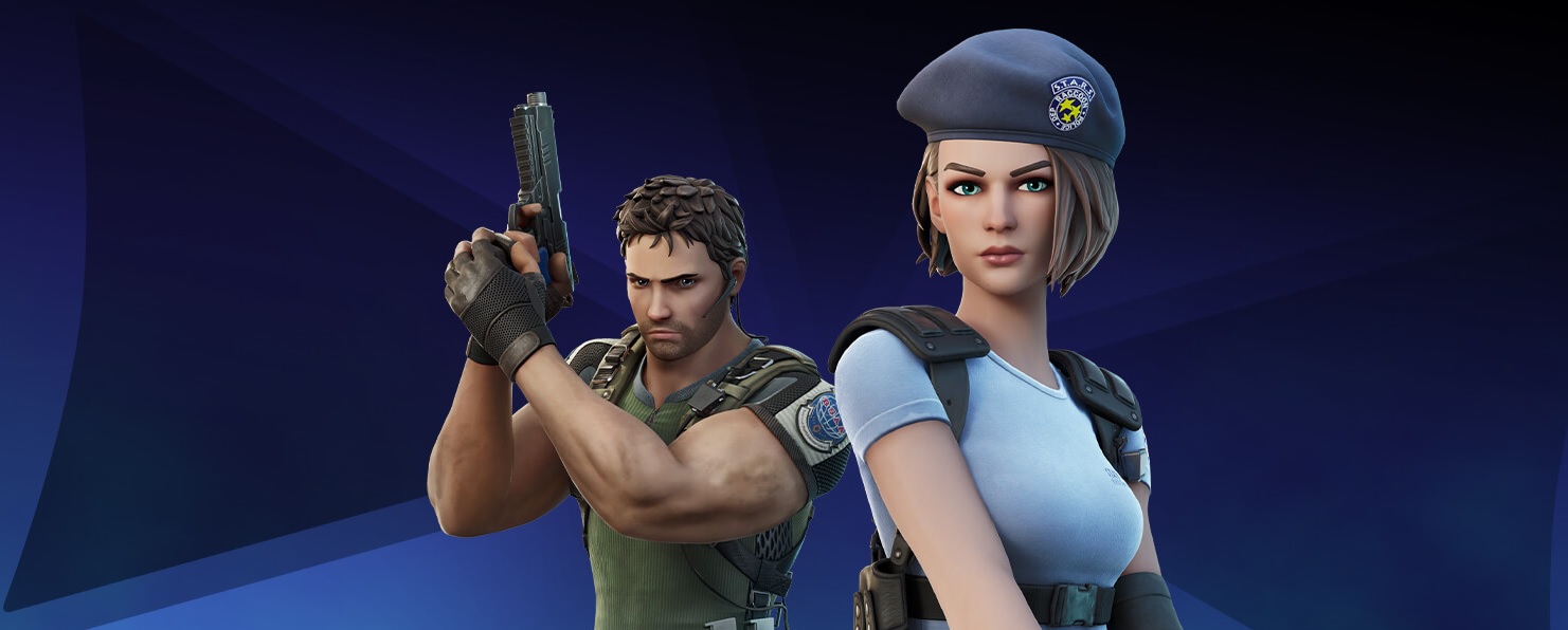 Fortnite Chris Redfield E Jill Valentine Chegaram à Ilha Mmos Brasil 